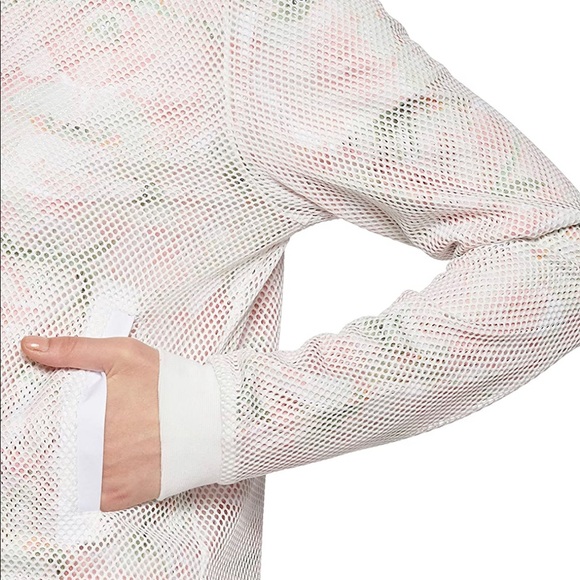 Chic and classy, white net throw on jacket - Picture 11 of 11